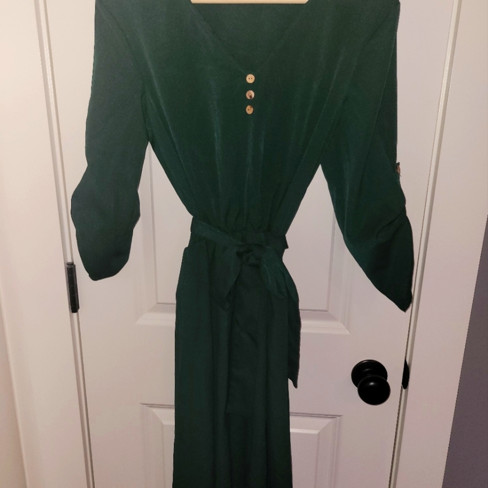 Green dress